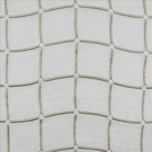 Kasmir Stringcourse Silver Fabric