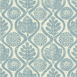 Lee Jofa OAKLEAVES BLUE Fabric