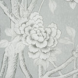 Schumacher Chinois Palais Panel Grisaille Wallpaper