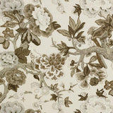 Schumacher Bermuda Blossoms Snow Fabric