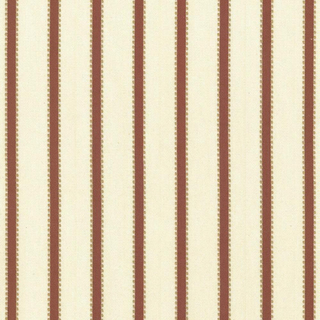 Kasmir Stripe Delight Cinnabar Fabric