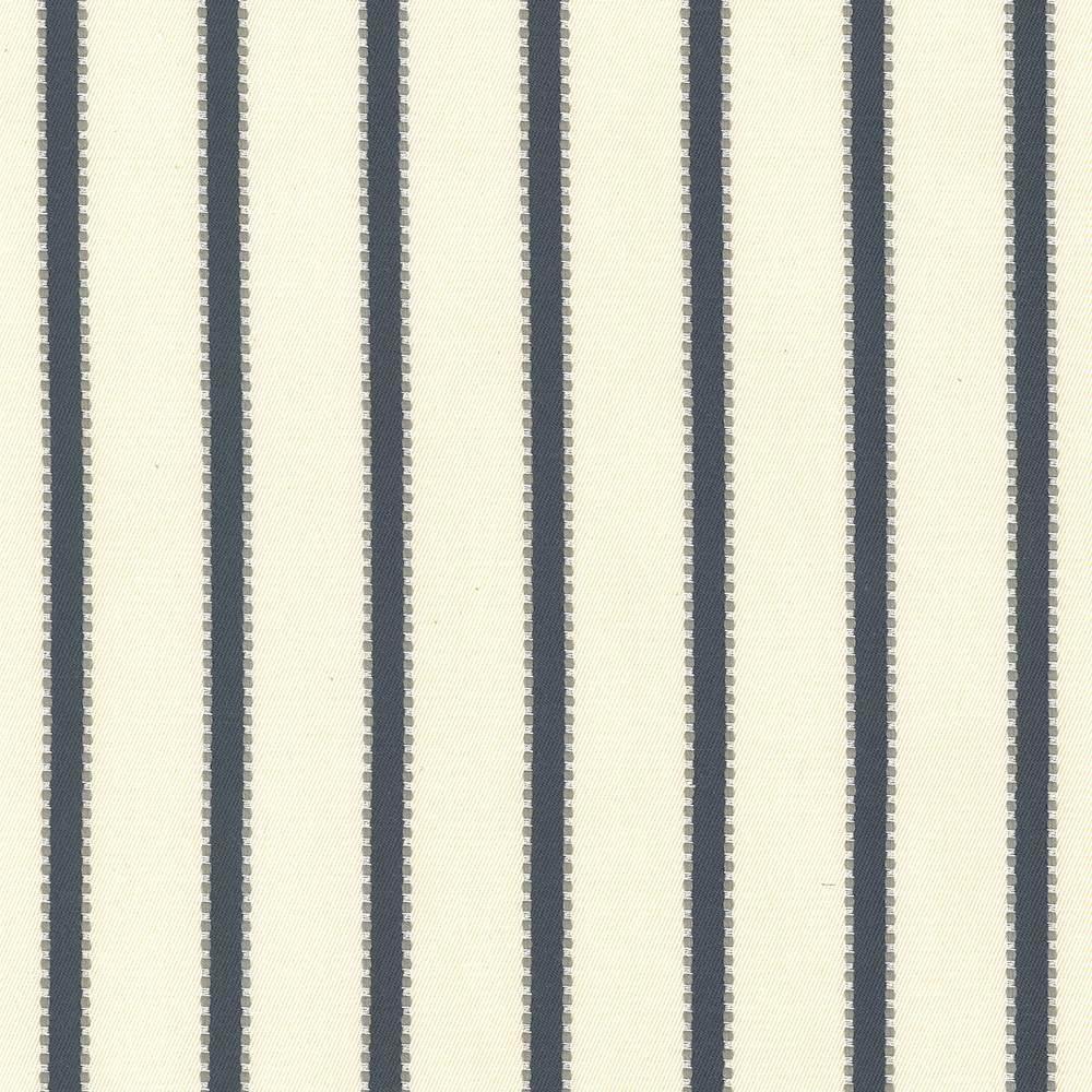 Kasmir Stripe Delight Navy Fabric