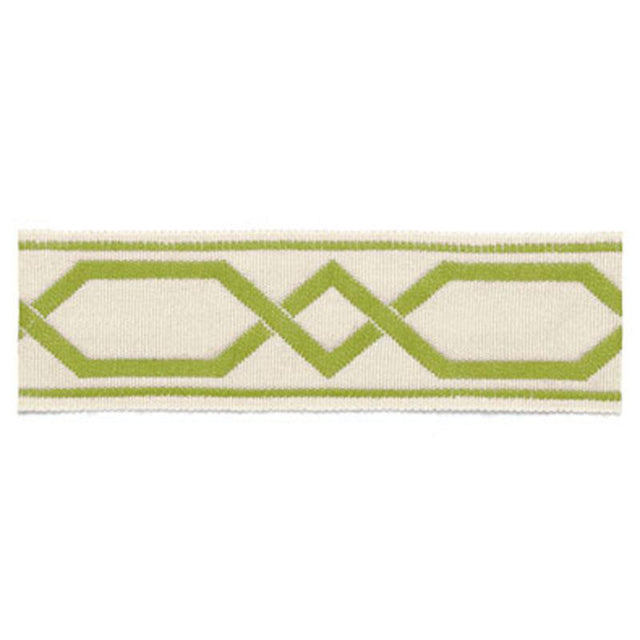 Schumacher Saint Tropez Braid Kiwi Trim
