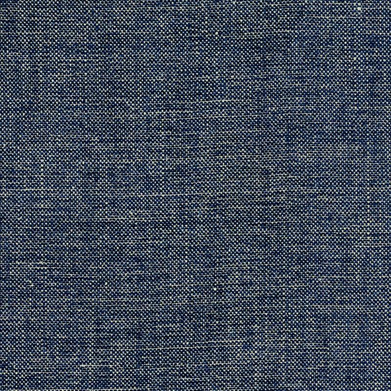 Schumacher Auden Chenille Navy Fabric