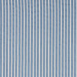 Schumacher Antique Ticking Stripe Bleu Fabric