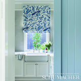 Schumacher Campagne Bleu & Gris Fabric