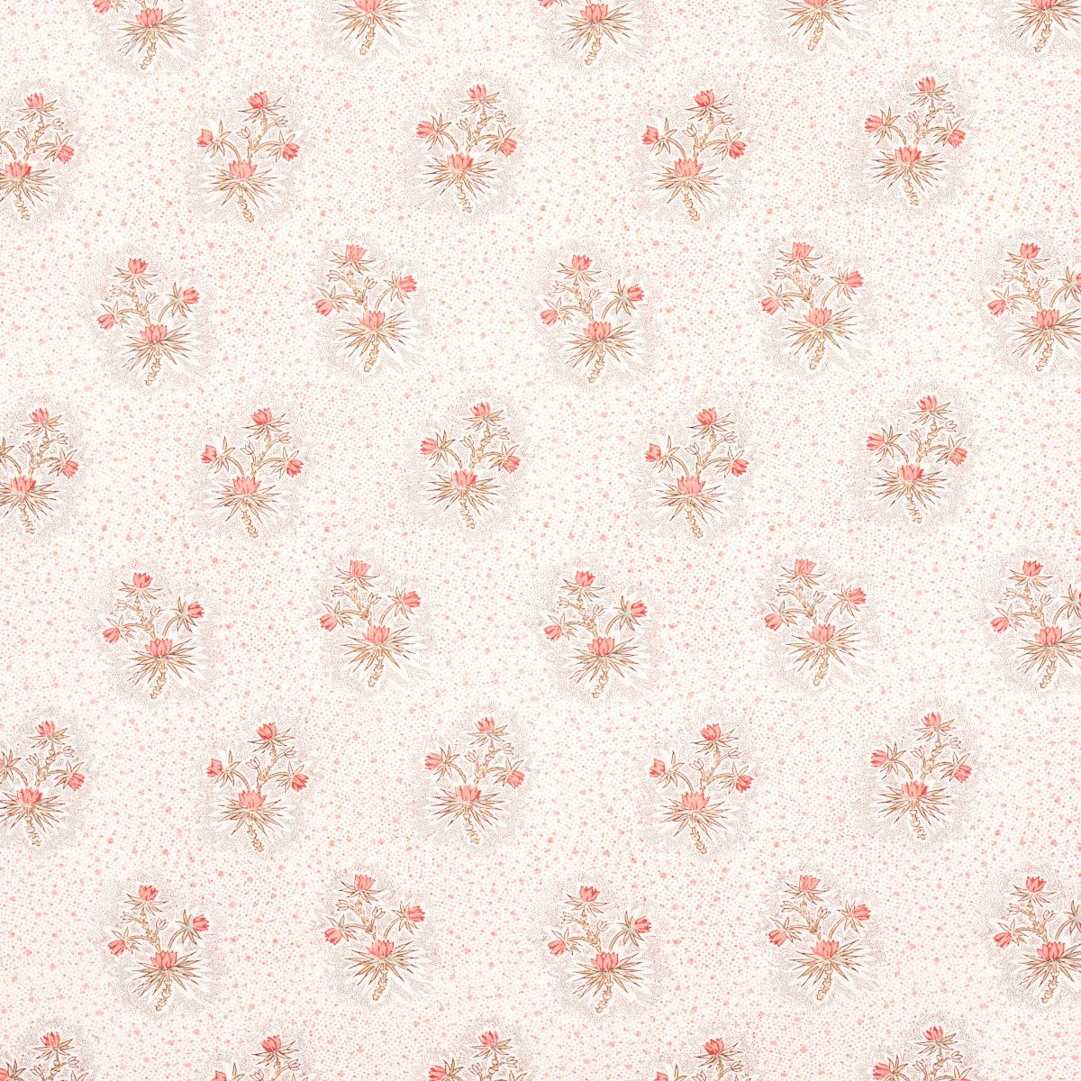 Schumacher Cassis Floral Rouge Fabric