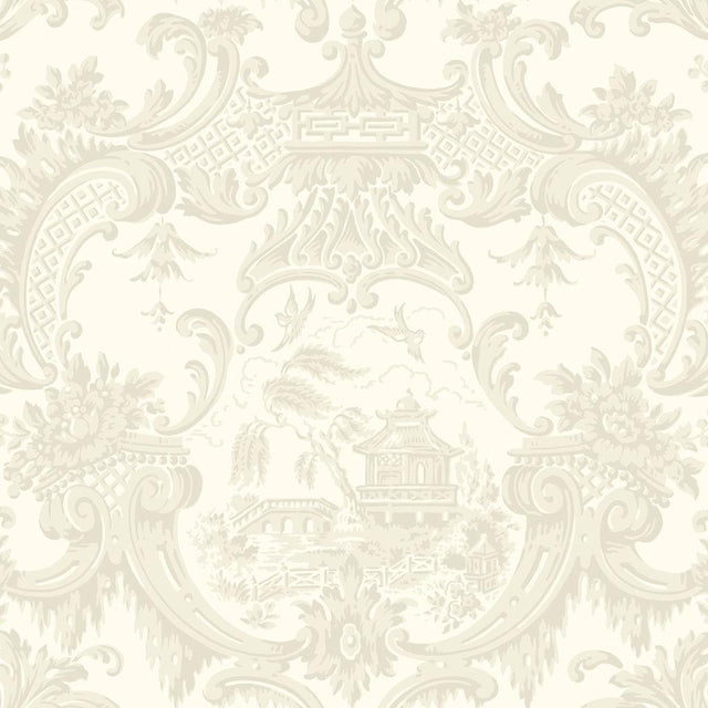 Cole & Son CHIPPENDALE CHINA IVORY Wallpaper