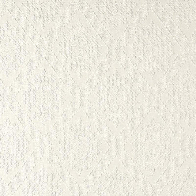 Schumacher Eugenie Matelass Ivory Fabric