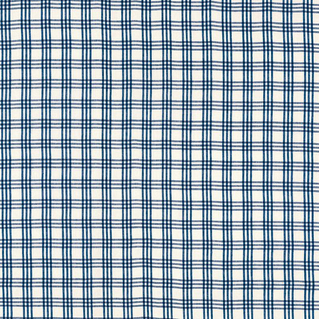 Schumacher Imogen Indigo Fabric