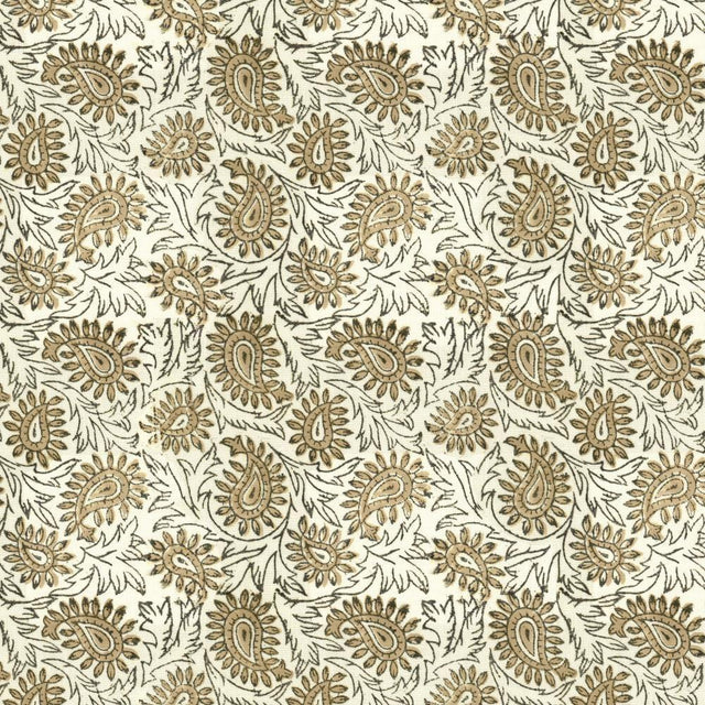 Kasmir Swansea Leaf Linen Fabric