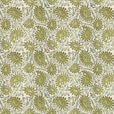 Kasmir Swansea Leaf Olive Fabric