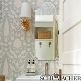 Schumacher Chenonceau Sky Wallpaper