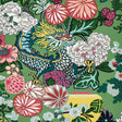 Schumacher Chiang Mai Dragon Jade Wallpaper