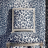 Schumacher Iconic Leopard Graphite Wallpaper