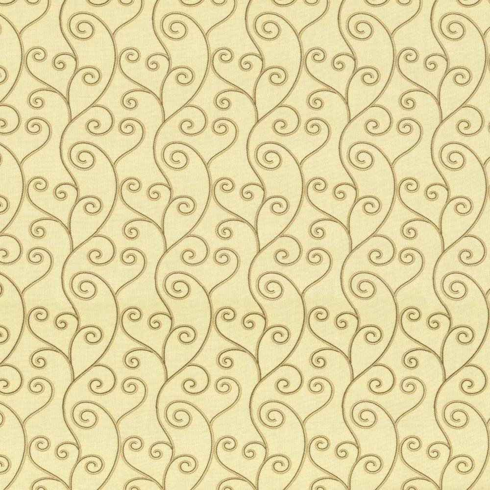 Kasmir Swoop Cream Fabric
