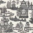 Schumacher Nanjing Smoke Wallpaper
