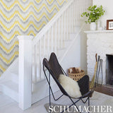 Schumacher Petit Feu Cadmium Wallpaper