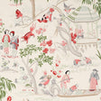 Schumacher Yangtze River Ivory Fabric