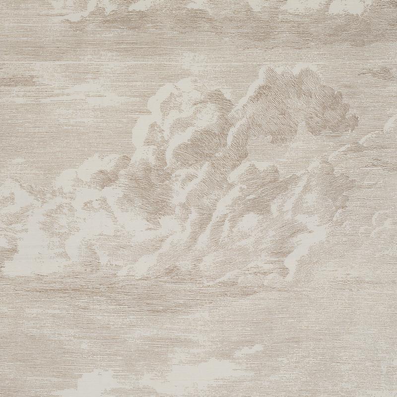 Schumacher Cloud Toile Champagne Fabric