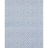 Schumacher Ming Fret Print Blue Fabric