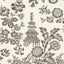 Schumacher Song Garden Cocoa Wallpaper