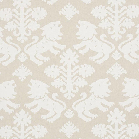 Schumacher Regalia Natural Fabric