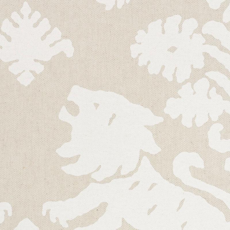 Schumacher Regalia Natural Fabric