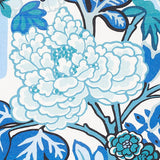 Schumacher Chiang Mai Indoor/Outdoor China Blue Fabric