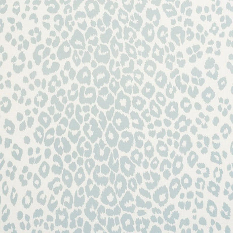 Schumacher Iconic Leopard Indoor/Outdoor Sky Fabric