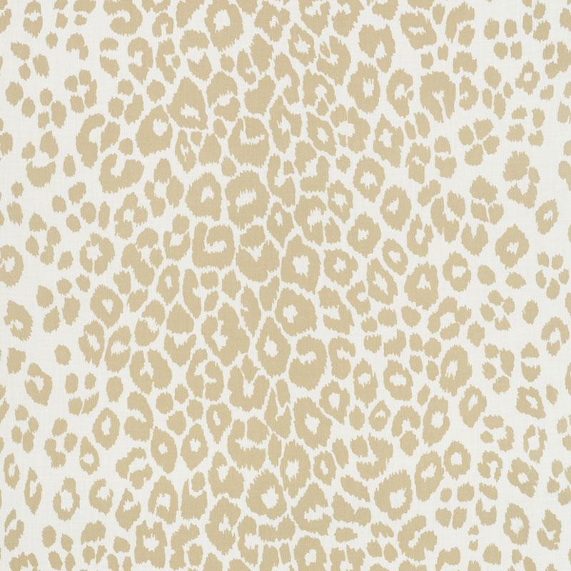 Schumacher Iconic Leopard Indoor/Outdoor Linen Fabric