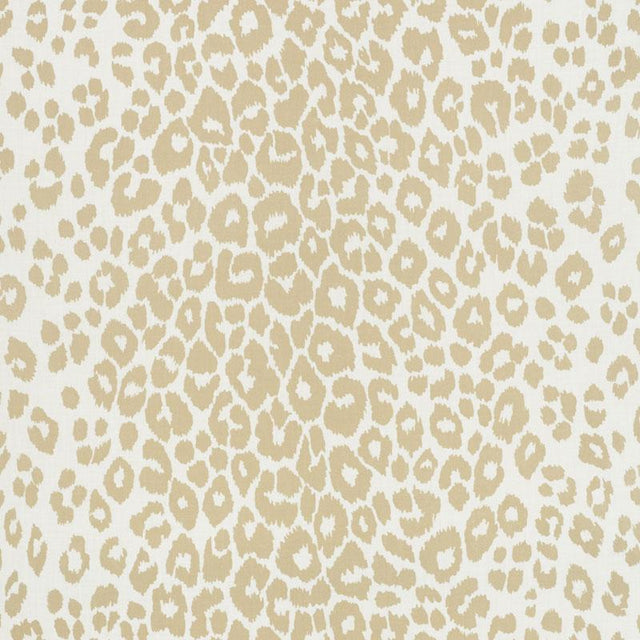 Schumacher Iconic Leopard Indoor/Outdoor Linen Fabric