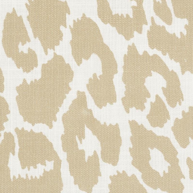 Schumacher Iconic Leopard Indoor/Outdoor Linen Fabric