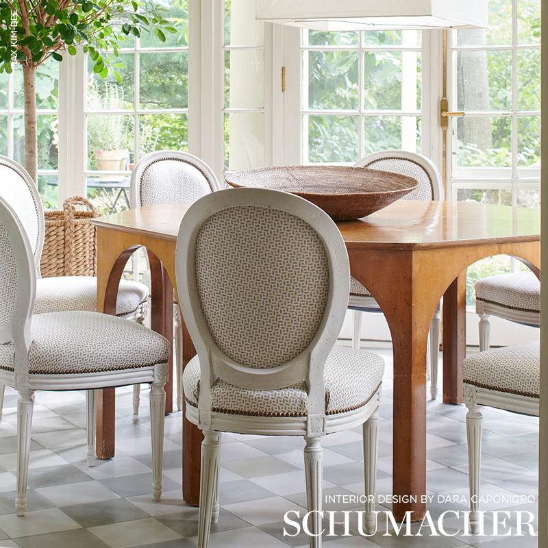 Schumacher Berrydown Brown Fabric