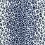 Schumacher Iconic Leopard Indoor/Outdoor Navy Fabric