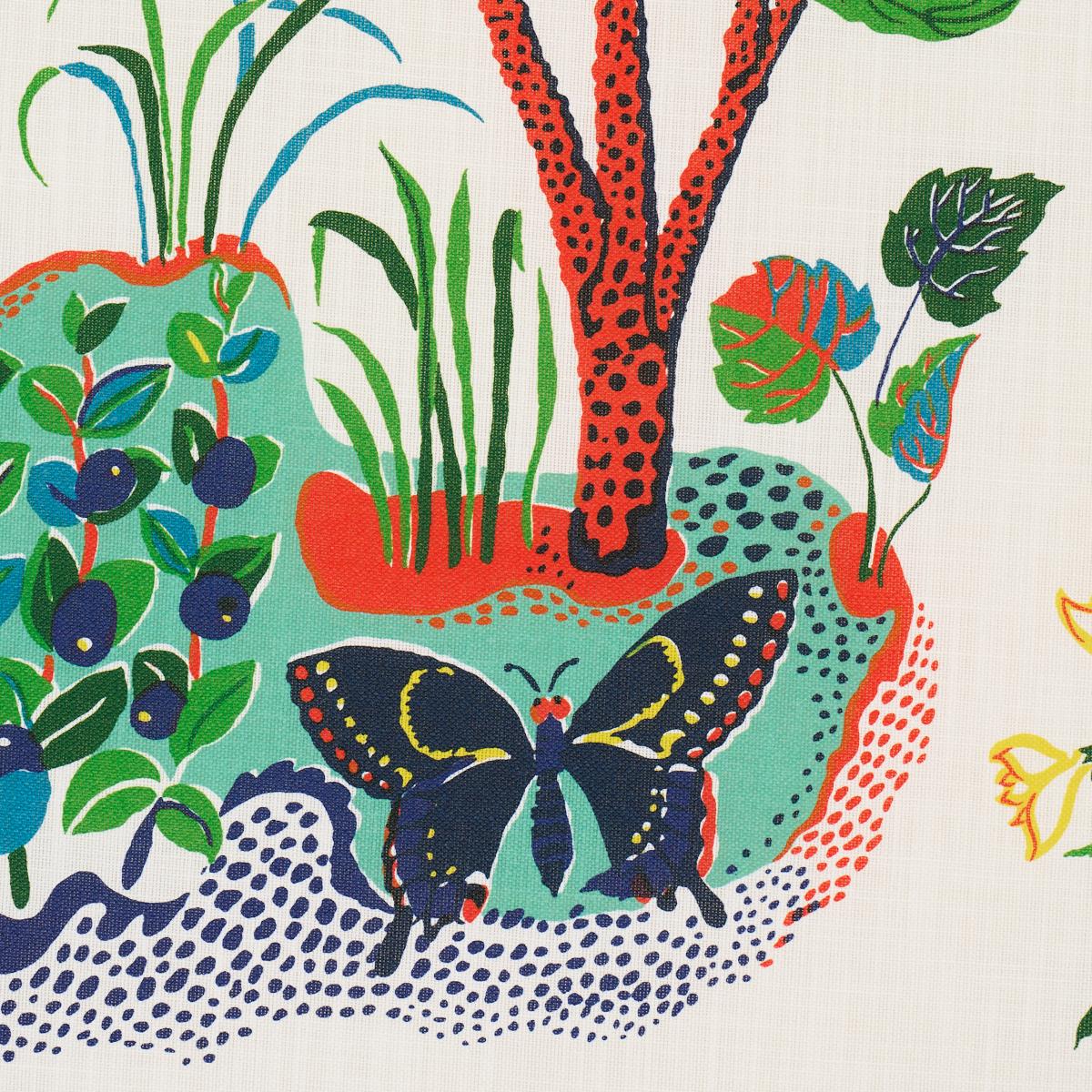Schumacher Citrus Garden Indoor/Outdoor Primary Fabric