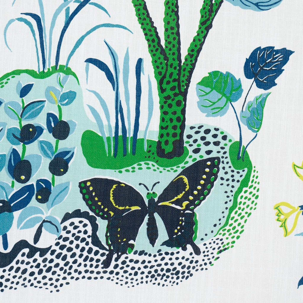 Schumacher Citrus Garden Indoor/Outdoor Pool Fabric – DecoratorsBest