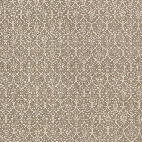 Schumacher Burley Brown Fabric