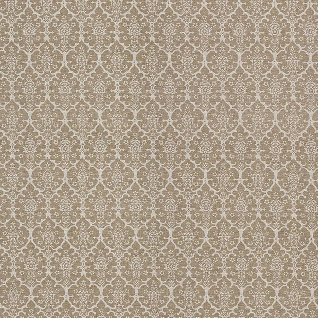 Schumacher Burley Brown Fabric
