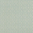 Schumacher Burley Aqua Fabric