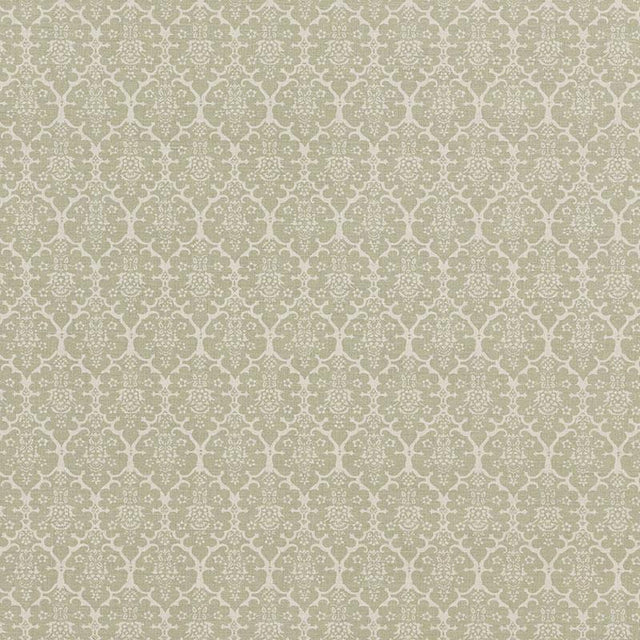 Schumacher Burley Sage Fabric