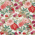 Schumacher Enchanted Garden Fuchsia Fabric