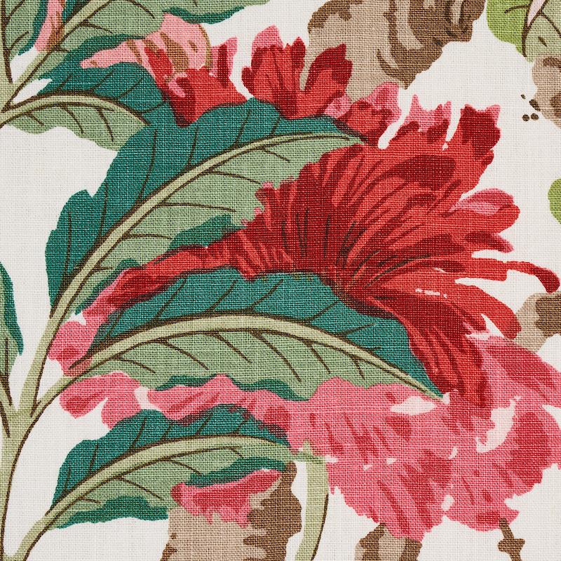 Schumacher Enchanted Garden Fuchsia Fabric – DecoratorsBest