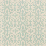Schumacher Ferne Park Aqua Fabric