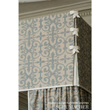 Schumacher Ferne Park Aqua Fabric
