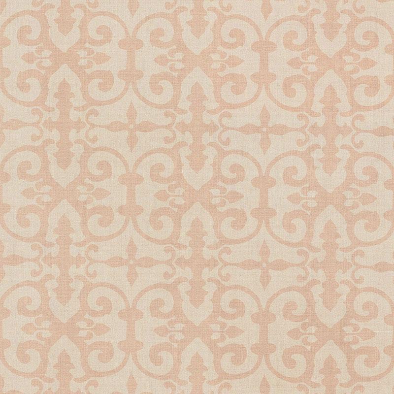 Schumacher Ferne Park Pink Fabric