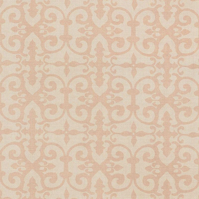 Schumacher Ferne Park Pink Fabric