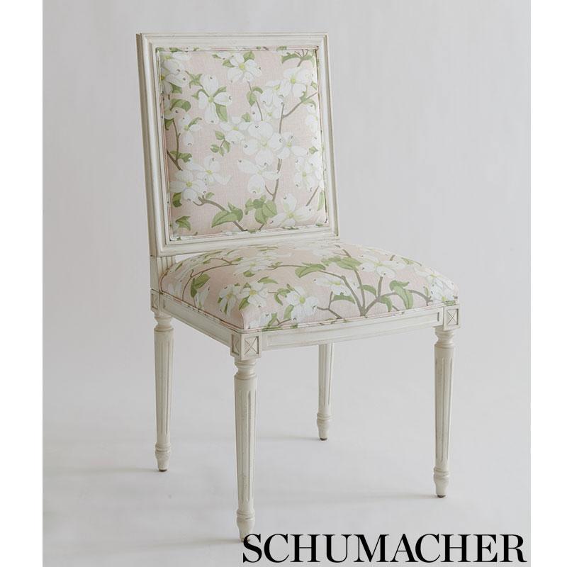 Schumacher Blooming Branch Blush Fabric