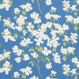 Schumacher Blooming Branch Blue Fabric