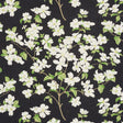 Schumacher Blooming Branch Black Fabric